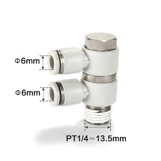 Airtac PHW: Push Lock Fitting. Double Universal Male Elbow - PHW602
