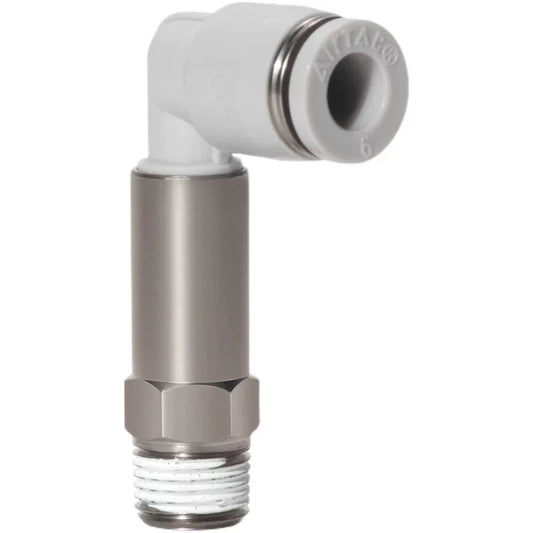 Airtac PLL: Push Lock Fitting. Extended Male Elbow - PLL6M5