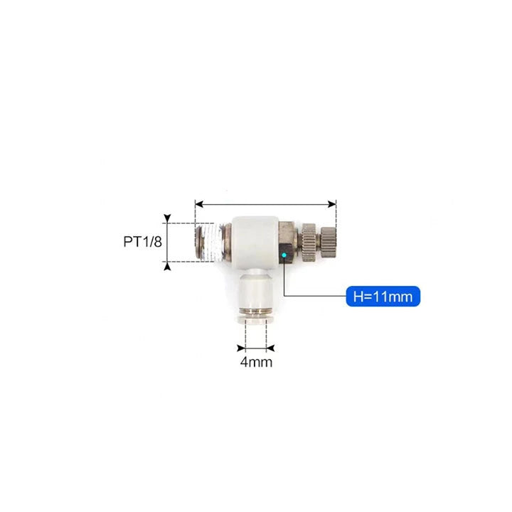 Airtac PSL: Air Flow Control Valve - PSL401AD