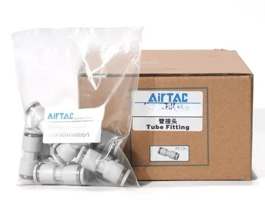 Airtac PU: Push Lock Fitting. Straight Union - PU8