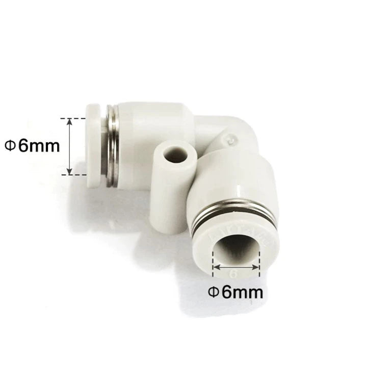Airtac PV: Push Lock Fitting. Union Elbow - PV6