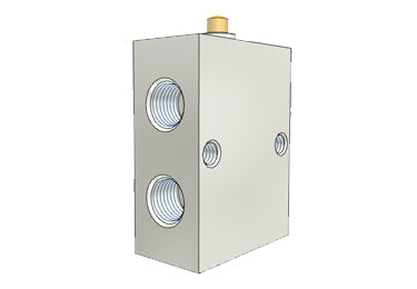 Airtac S3B-M5: Manual Valve, 3 Way - S3BM5