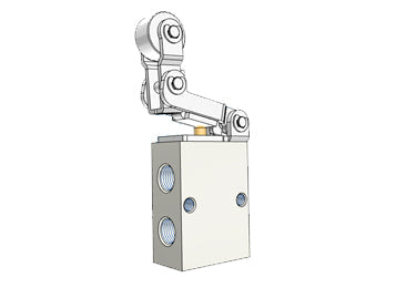 Pneumatic Mechanical Valve Airtac S3L-08: Manual Valve, 3 Way - S3L08T
