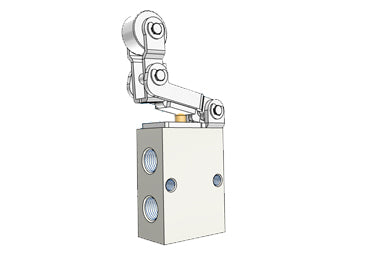 Pneumatic Mechanical Valve Airtac S3L-08: Manual Valve, 3 Way - S3L08G