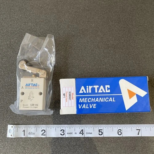Airtac S3R-06: Manual Valve. 3 Way - S3R06