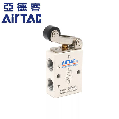 Airtac S3R-M5: Manual Valve. 3 Way - S3RM5