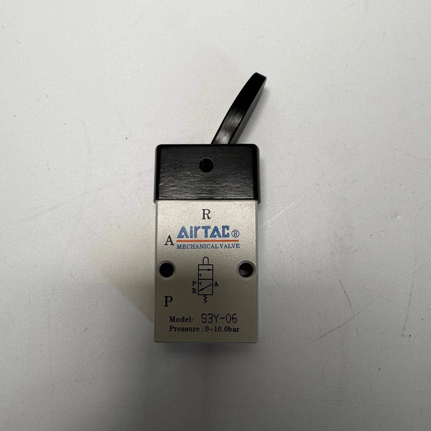 Airtac S3Y-06: Manual Valve. 3 Way - S3Y06G