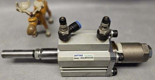 Airtac  SC Series: Double-axis Compound Stroke Adjustable Cylinder  - SCJ50X200-30S