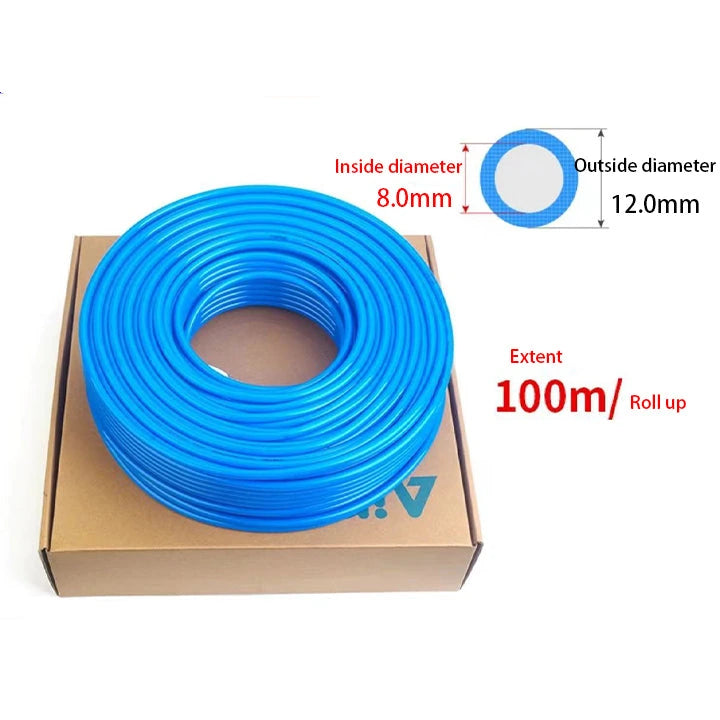 Airtac US98A: Polyurethane tubing blue - US98A120080100MBU