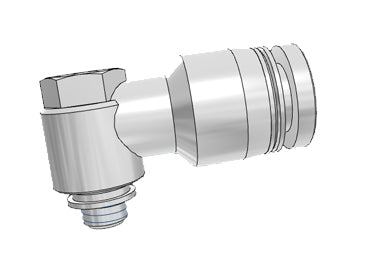 Airtac PH: Push Lock Fitting, Universal Male Elbow - PH601 (MOQ 10 pcs.)
