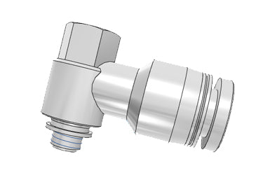 Airtac PHF: Push Lock Fitting, Double Universal Female Elbow - PHF601 (MOQ 10 pcs.)