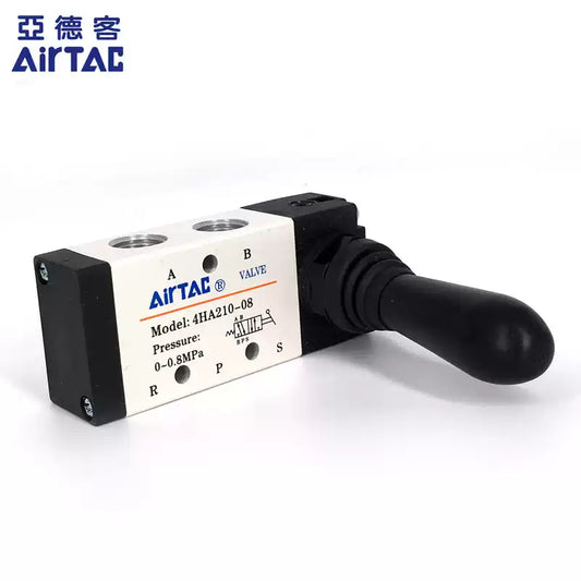 Airtac 4HA210-06: Hand Valve. Toggle Style - 4HA21006T