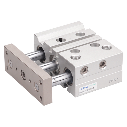 Airtac TCL: Guided Air Cylinder, Dual Rod - TCL12x100S